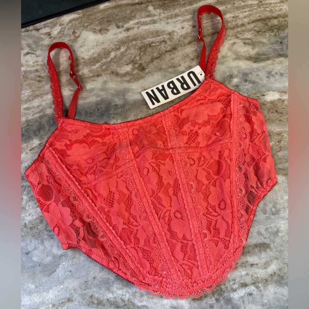 NWT Urban Outfitters Corset Bra Sz M